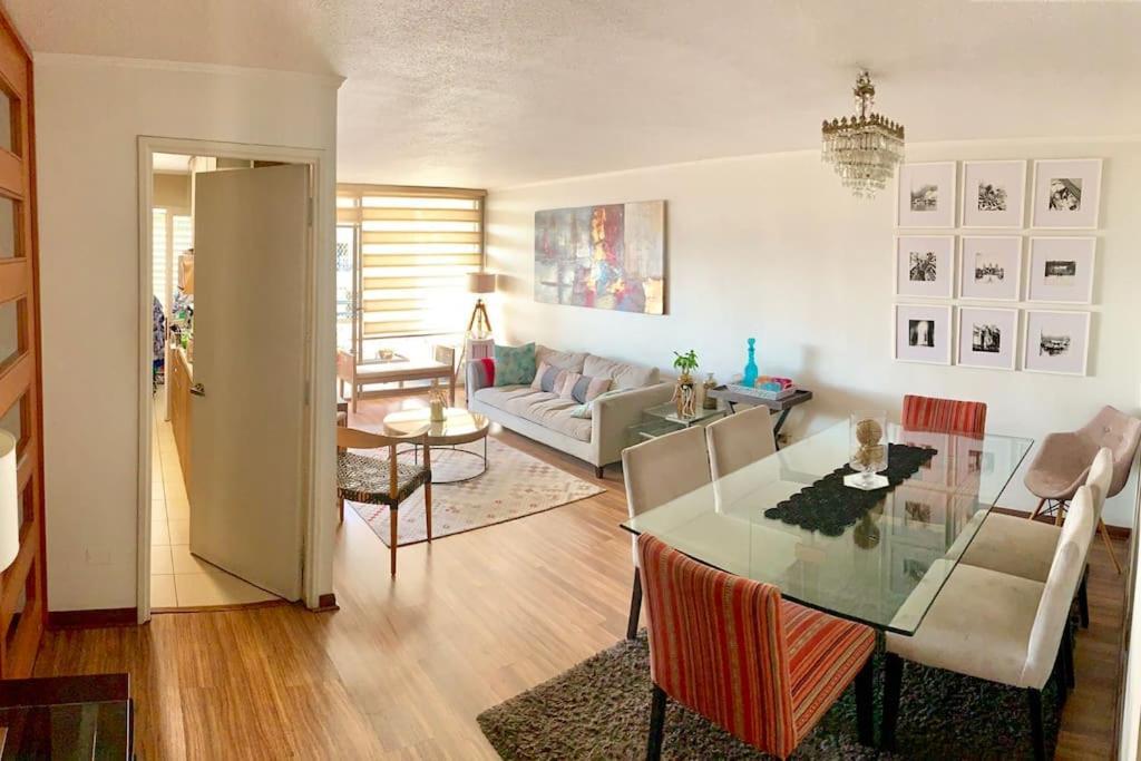 Apartment Increible Piso Moderno Servicios Y Metro A 100 Mts Santiago